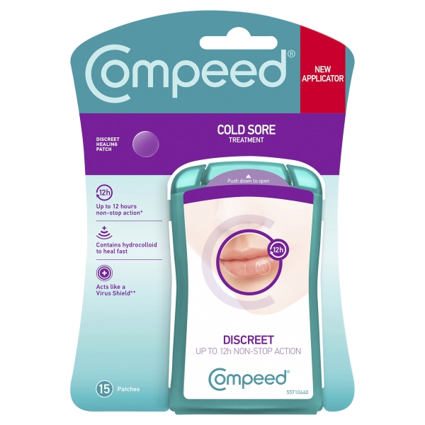 Compeed Cold Sore Treatment Patch 15 Pack