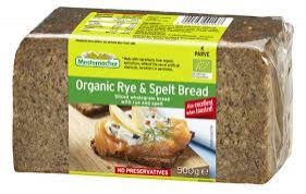 Mestemacher Bio Organic Rye & Spelt Bread 500g