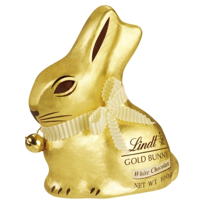 Lindt Gold Bunny White Chocolate 100g