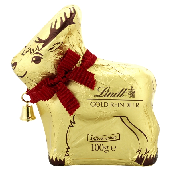 Lindor Gold Reindeer Milk 100g