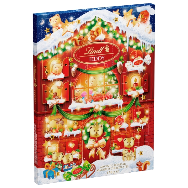 Lindt Advent Calendar Teddy 170g