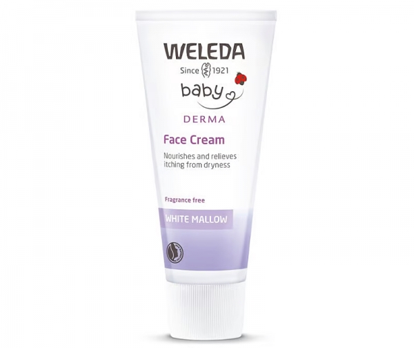 Weleda Baby Derma White Mallow Face Cream Fragrance Free 50ml