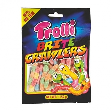 Trolli Brite Crawlers 150g