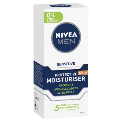 Nivea Men Protective Moisturiser Sensitive SPF 15 75ml