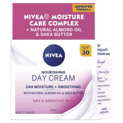 Nivea Nourishing Day Cream Dry Skin SPF 30 50ml