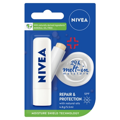 Nivea Lip Balm Repair & Protection 4.8g