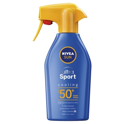 Nivea Ultra Sport Cooling Sunscreen Spray SPF50+ 300ml