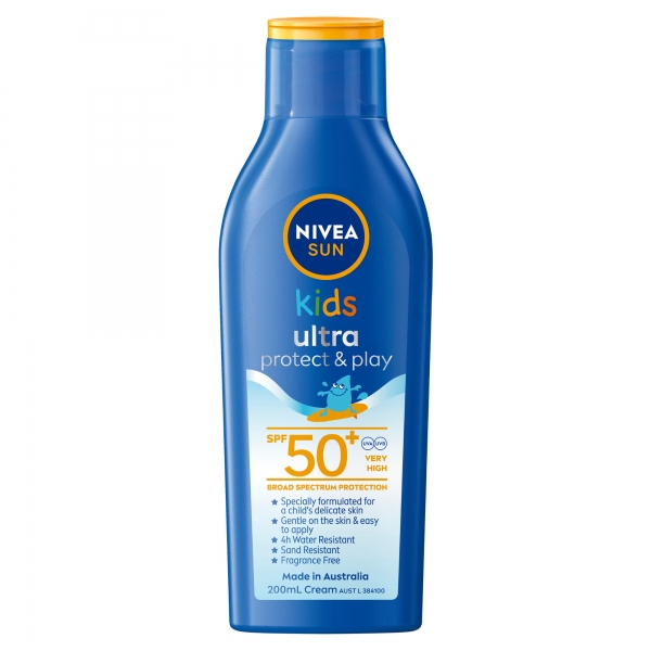 Nivea Sunscreen Kids Ultra Protect & Play SPF50+ 200ml