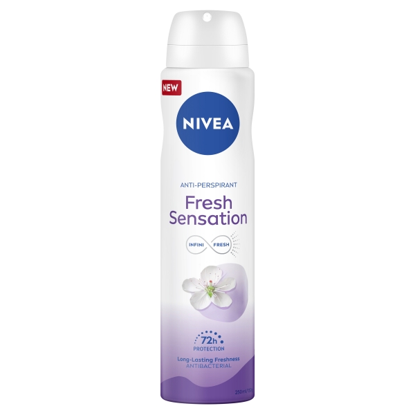 Nivea Deodorant Women's Aerosol Fresh Sensation 250mL