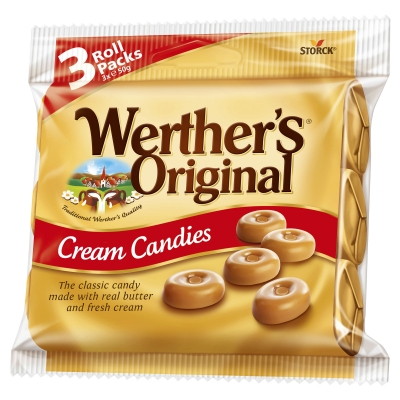 Werther's Original Cream Candies 3 Pack 150g