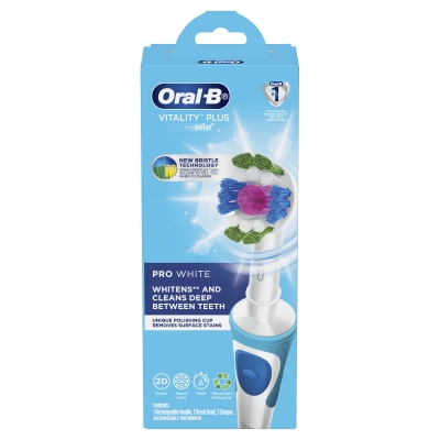 Oral B Electric Toothbrush Vitality Plus Pro White