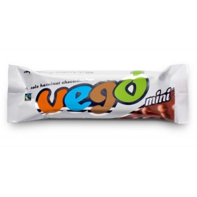 Vego Organic Mini Hazelnut Choc Bar 65g