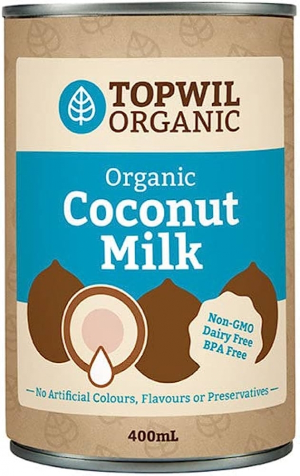 Topwil Organic Coconut Milk 400ml