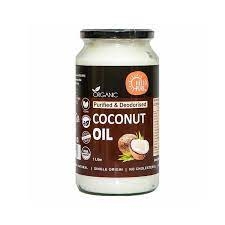 Hello Pure Organic Purified & Deodorised Coconut Oil 1lt