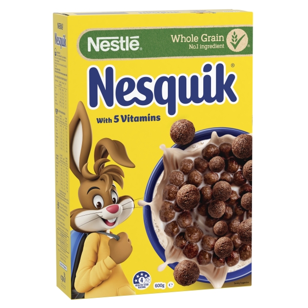 Nestle Nesquik Whole Grain Cereal 600g