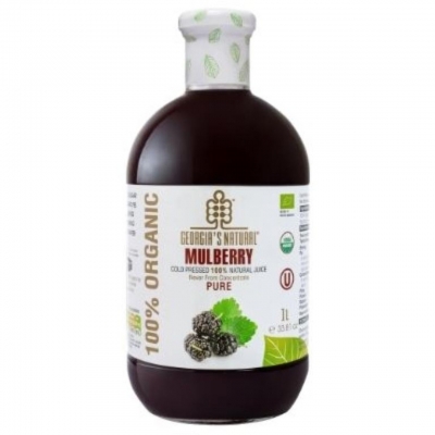 Georgia's Natural Cold Pressed Organic Mulberry Juice 1lt