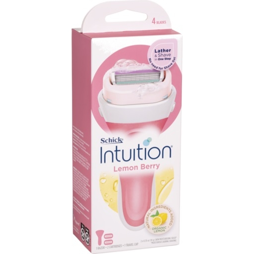 Schick Intuition Lemon Berry Kit 2 Pack