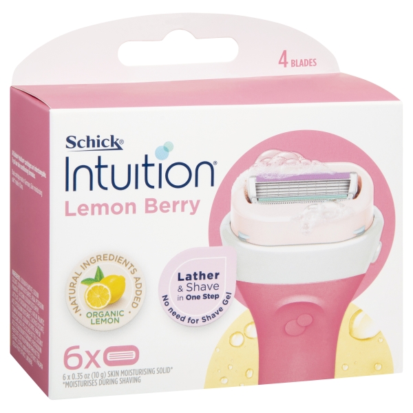 Schick Intuition Lemon Berry Refill 6pk