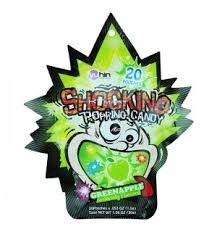 Yuhin Shocking Popping Candy Green Apple 30g