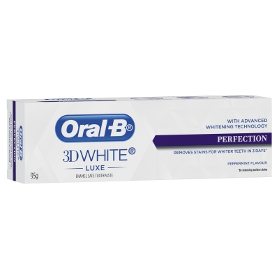 Oral B Toothpaste 3D White Luxe Perfection 95g