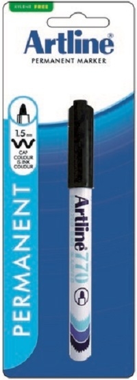 Artline 770 Freezer Bag Marker 1.0mm Black