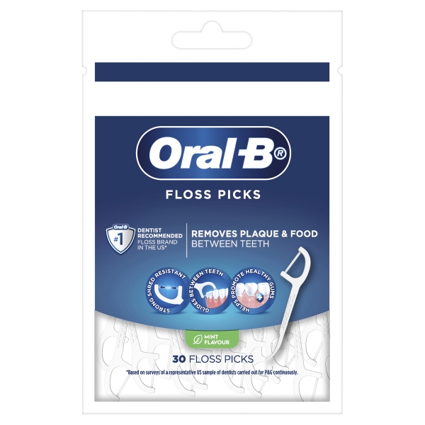 Oral-B Floss Picks 30 Pack