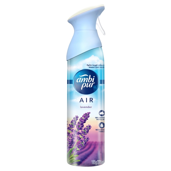 Ambi Pur Air Freshener Aerosol Spray Lavender 185g