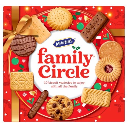 McVitie's Family Circle Biscuits 400g