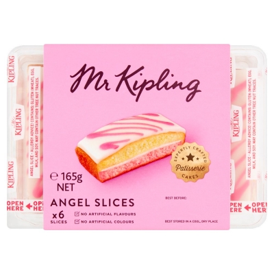 Mr Kipling Angel Slices 6 Pack 165g