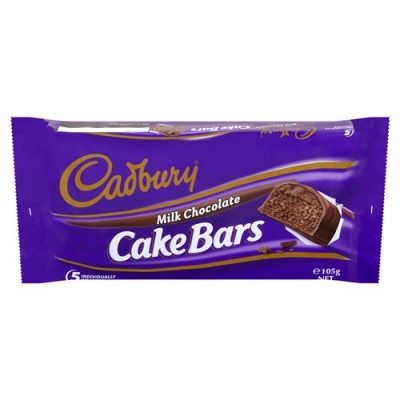 Cadbury Milk Chocolate Cake Bars 105g