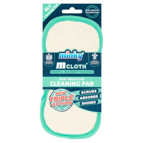 Minky M Cloth Anti Bacterial Cleaning Pad