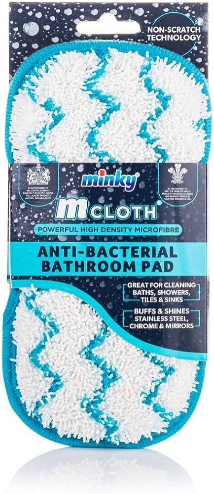 Minky M Anti Bacterial Bathroom Cleaning Pad