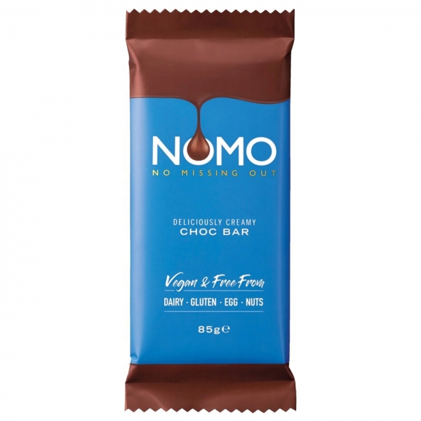 Nomo Creamy Milky Vegan Choc Bar 85g