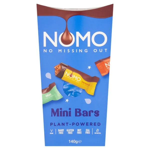 Nomo Favourites Mini Bars Gift Box 140g