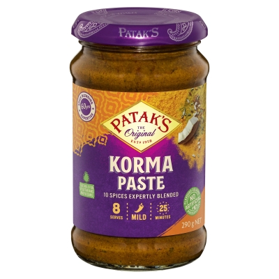 Patak's Curry Paste Korma 290g