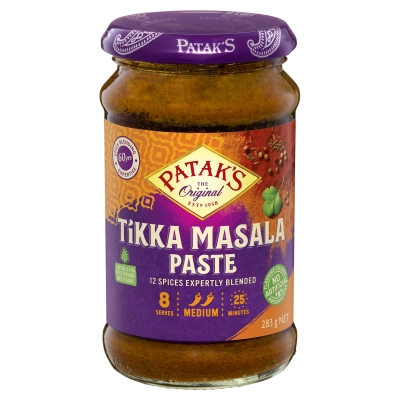 Patak's Curry Paste Tikka Masala 283g