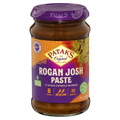 Patak's Curry Paste Rogan Josh 283g