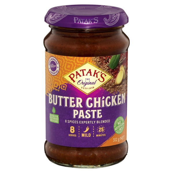 Patak's Curry Paste Butter Chicken 312g