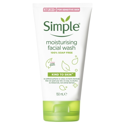 Simple Kind to Skin Facial Wash Moisturising 150ml