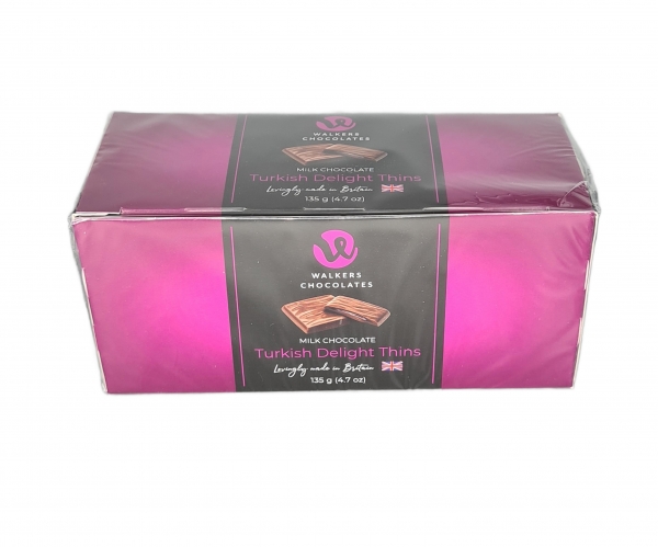 Walkers After Dinner Thins Turkish Delight 135g