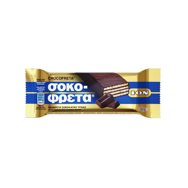 Ion ChocoFreta Dark Chocolate Wafer Bar 238g