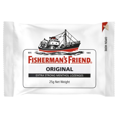 Fisherman's Friend Original Extra Strong Menthol Lozenges 25g