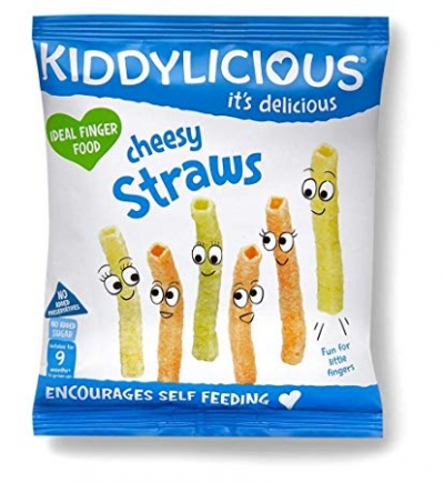 Kiddylicious Cheesy Straws 12g