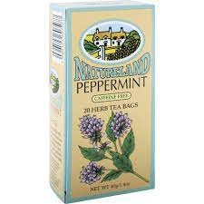 Natureland Peppermint Teabags 20 Pack