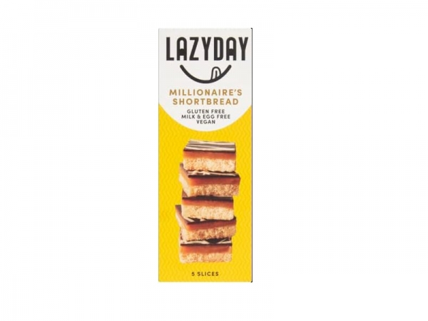 Lazy Day Millionaires Shortbread Vegan, Gluten Free 150g