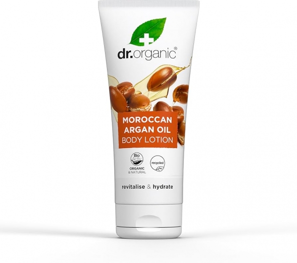 Dr Organic Body Lotion Moroccan Argan Oil 200ml