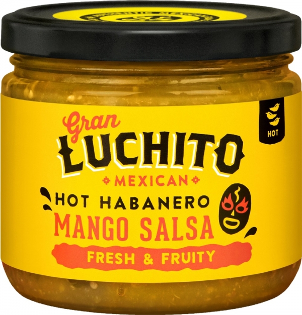 Gran Luchito Mango Salsa Hot Habenero 300g