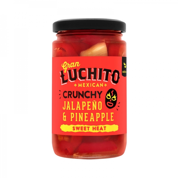 Gran Luchito Crunchy Jalapeno & Pineapple 215g