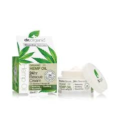 Dr Organic Rescue Cream Organic Hemp Oil 50ml