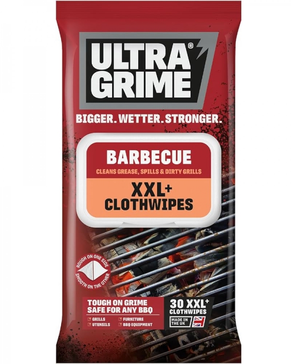 UltraGrime BBQ Wipes 30 Pack